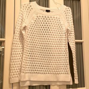 Talbots white sweater; size medium new with tags
